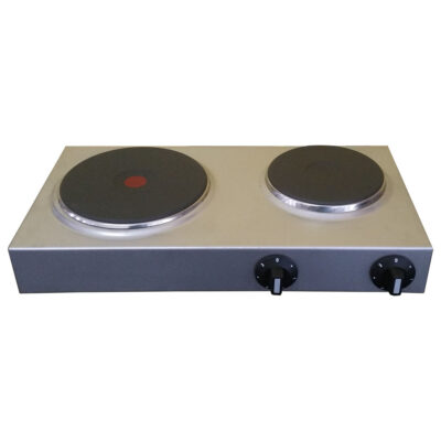 Anafe Electrico Doble Acero Inoxidable Hot Plate 2000w / 1500 W