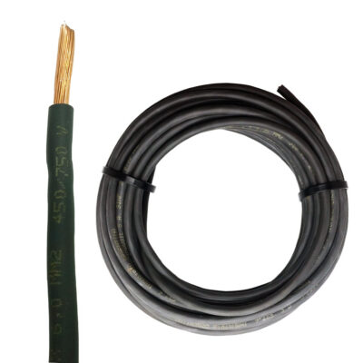 Cable 6,0 mm2 Goma Silicona Alta Temperatura Unipolar