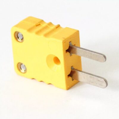 Ficha Compensada para Termocupla "K" Mini Macho