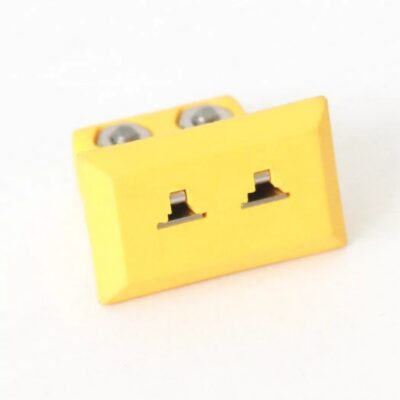 Ficha Compensada para Termocupla "K" Mini Hembra A Panel
