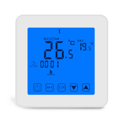 Termostato Ambiente Tactil Digital Programable 220v Piso Electrico y Caldera
