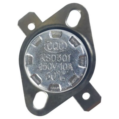 Termostato KSD301 Klixon NC Corte Fijo 60 ºC
