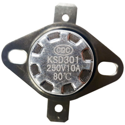 Termostato KSD301 Klixon NC Corte Fijo 80 ºC