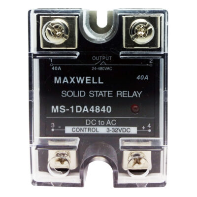 Relay de Estado Solido SSR Control 3-32 VCC Capacidad 40 Amper 480V
