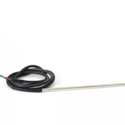 Sensor RTD PT100 3 Hilos Vaina Long 200 mm Cable GS 1 Mts