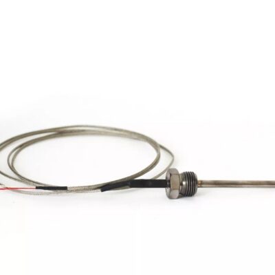 Termocupla "J" Rosca Fijacion 1/2" BSP Cable FV 2 Mts