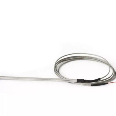 Termocupla "K" Std Vaina 1/4 Longitud 100 mm Cable 2 Metros FV/FV