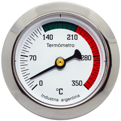 Termometro Pirometro Reloj 0-350 ºC Puerta Horno Blanco