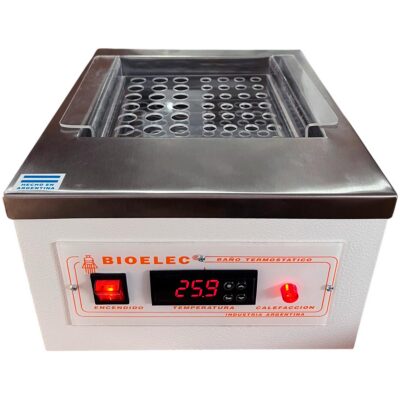 Baño Termostatizado Acero Inoxidable Para 49 Tubos