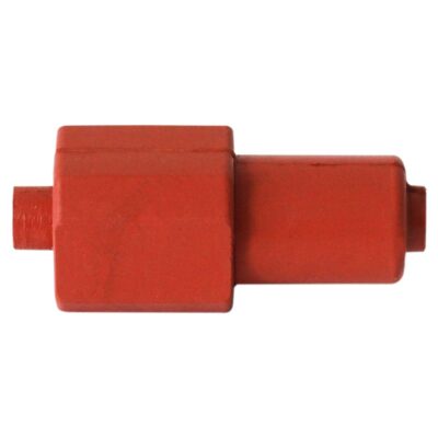 Ficha Conector Unipolar de Goma Silicona Para Alta Temperatura