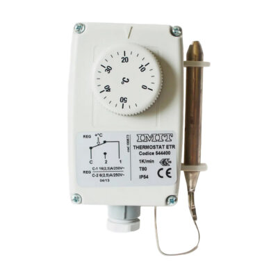Termostato IMIT ETR Bulbo lateral 0 a 55 ºC