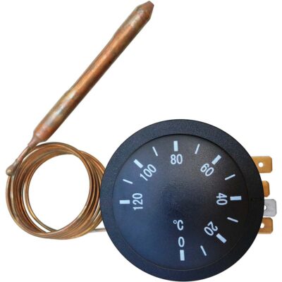 Termostato Bulbo y Capilar 0 – 120 ºC